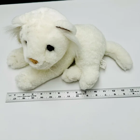 VTG Kellytoy Jungle Fantasies White Tiger Original Tag Plush Stuffed Animal 13” - Picture 9 of 10